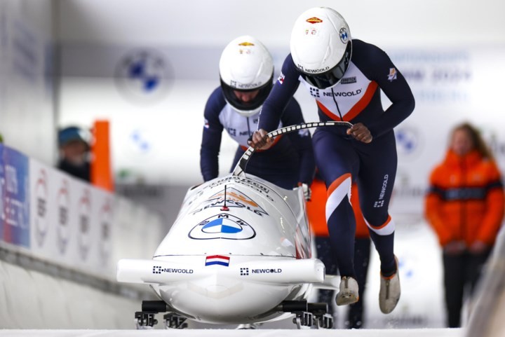 Loren Djolo uit Herkenbosch sluit debuut op WK-bobslee af op laatste plek