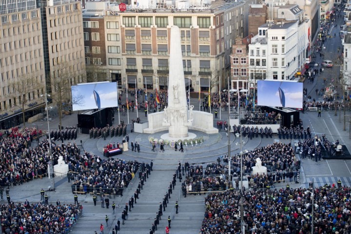 Limburgse scouts helpen bij Nationale Herdenking op De Dam