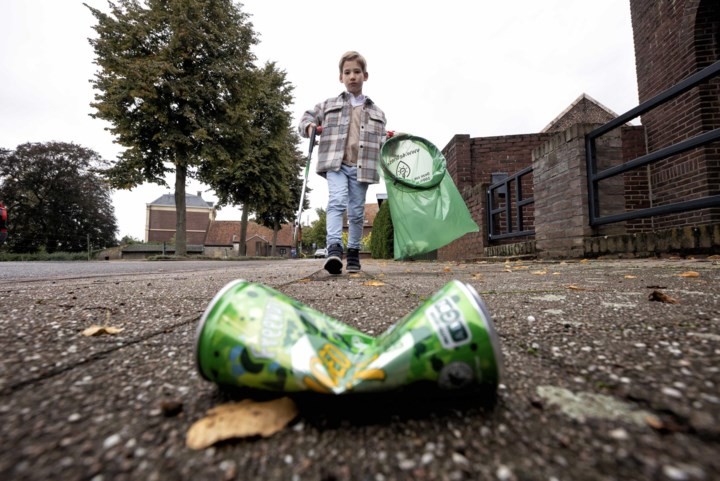 Wat Julius uit Melick voor zijn zevende verjaardag wilde? Gereedschap om zwerfafval mee op te ruimen natuurlijk