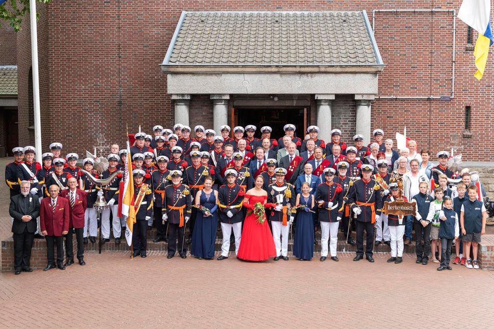 321e Bondsschuttersfeest op het feestterrein van St. Sebastianus Herkenbosch