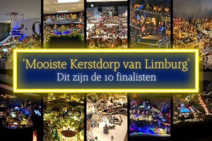 Dit zijn de 10 finalisten van ‘Het mooiste Kerstdorp van Limburg 2023’! Stem nu op je favoriet