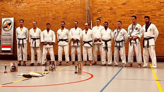 Stille tocht en bruine judoband voor 11-jarige Dani