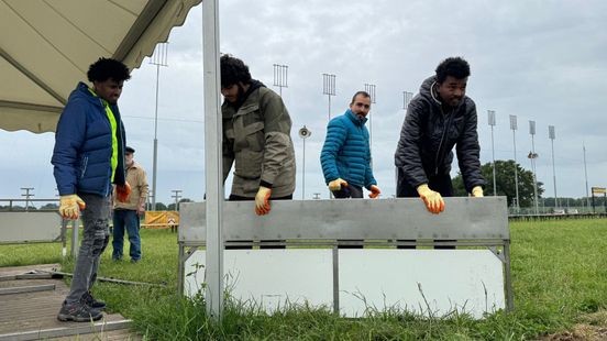 Asielzoekers helpen bij opbouw OLS