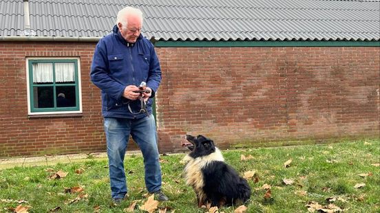 Achtergelaten hond Snoetje gered door Arcenaar