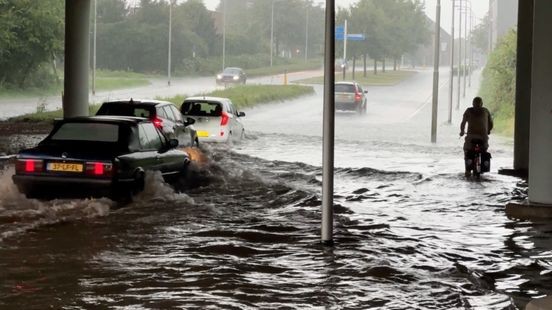 Onweersbuien en regen verdrijven tropische hitte in delen Limburg