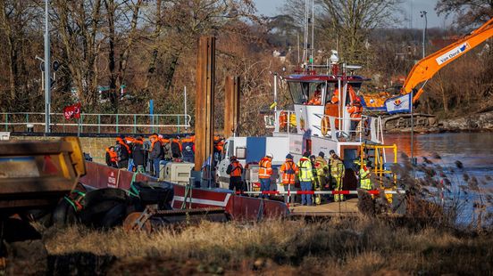 Geëvacueerde woonbootbewoners even terug naar huis