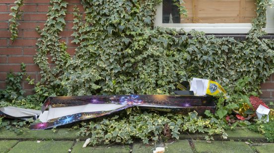 Boa belt politie na zien illegaal vuurwerk in achtertuin