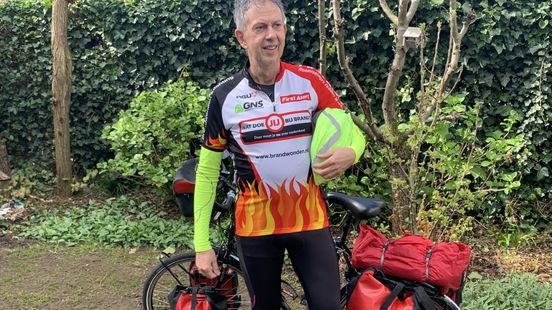 Paul vertrekt naar China, op de fiets