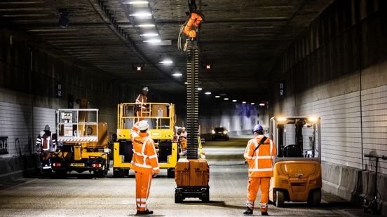 Tunnels A73 bij Roermond deze zomer weer vaker dicht