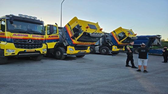 Onderdelen uit trucks gestolen: tienduizenden euro's schade