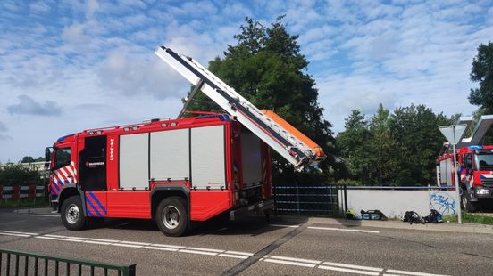 Grote brand in leegstaand pand Nuth