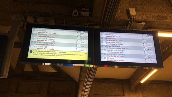 Staking voor behoud vroegpensioen in OV: stations enige tijd leeg