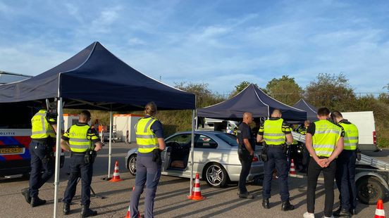 Grote politieactie in Brunssum bewust aan einde van dag