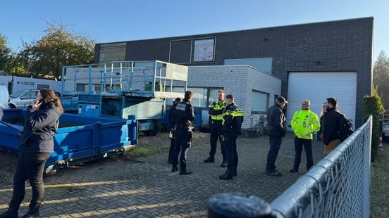 Illegale bewoning en verboden horeca-activiteiten bij controle bedrijventerrein Susteren