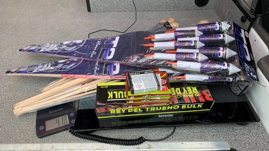 Grote controle: 118 kilo illegaal vuurwerk in beslag genomen