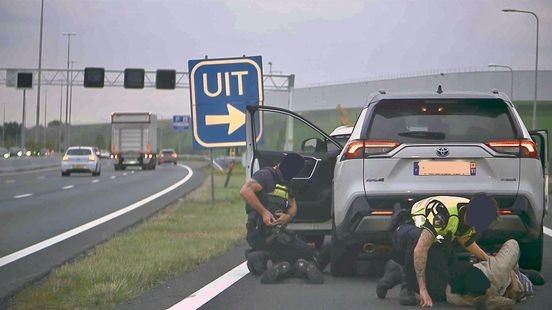 Franse puber (16) bestuurt gestolen auto op A2 en wordt door politie gepakt