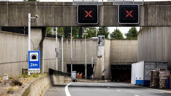 Tunnels A73 nu richting het zuiden dicht: hoe zit dat?