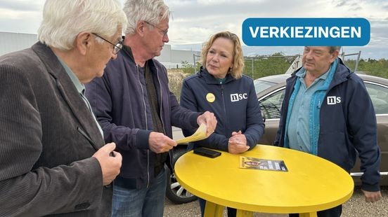 Tweede Kamerverkiezingen: NSC-kandidaat foldert optimistisch voort ondanks dramatische peilingen