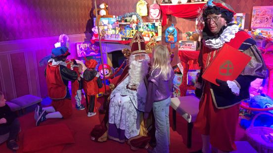 Drukte bij Huis van Sinterklaas in Weert