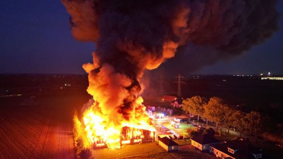 Complete oogst verwoest bij brand Weert