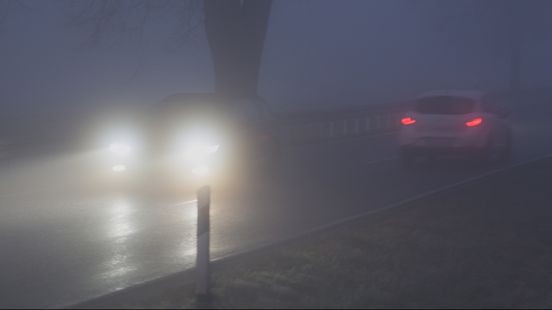 Verkeer gewaarschuwd voor dichte mist