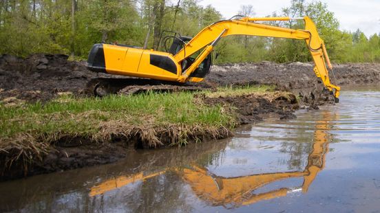 Dwangsom voor Waterschap na graven zonder vergunning