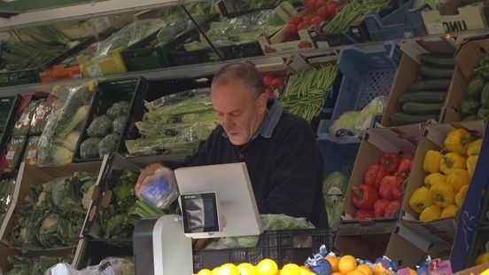 Groenten en fruit fors duurder door slecht weer