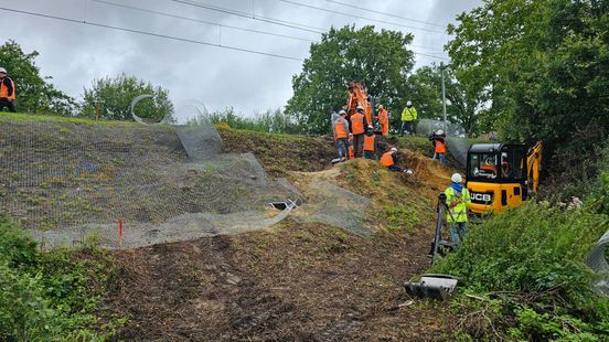 Dassenburchten Voerendaal verwijderd: zaterdag weer treinen