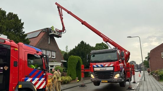 Bliksem slaat in op meerdere plekken in Horst aan de Maas