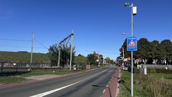 Let op: bij deze spoorwegovergangen word je geflitst als je het rode knipperlicht negeert