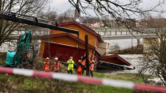 'Duizenden kilo's steen besteld om gat in dam te dichten'