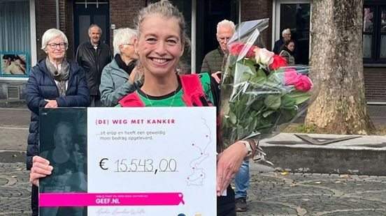 Saskia sluit borstkankermaand af met marathon naar Venlo