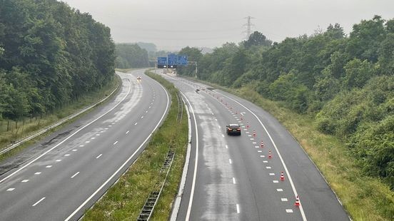 In beeld: zware regenval op verschillende plekken in Limburg