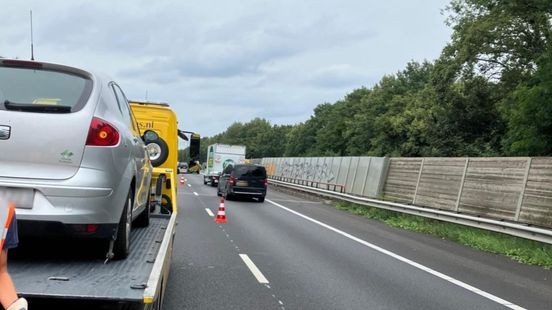 A2 bij Maasbracht weer helemaal vrij na ongeval