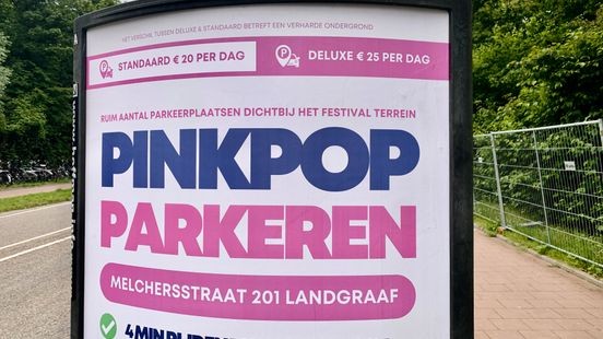 Parkeerterreinen Pinkpop deels onbegaanbaar en verhuizen naar Heerlen