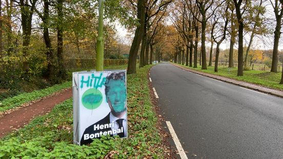 Opnieuw posters verkiezingskandidaten beklad