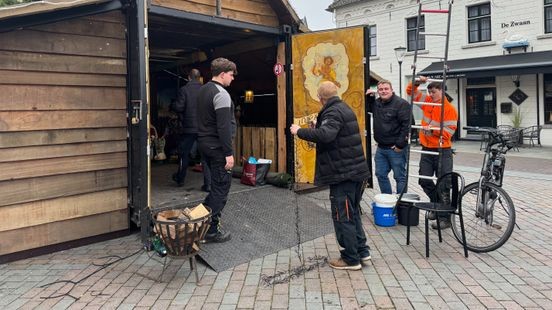 Toch 'gewoon' kerststal in centrum van Venray