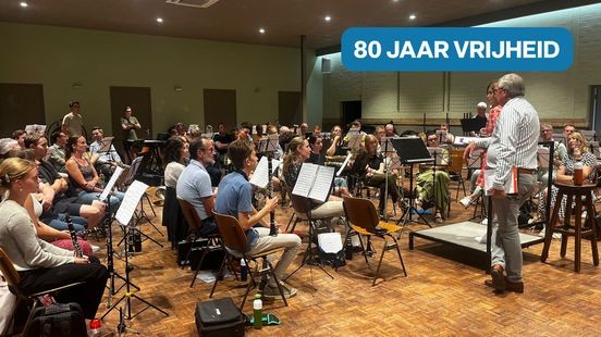 Muzikanten van verschillende verenigingen bundelen hun krachten voor bevrijdingsconcert