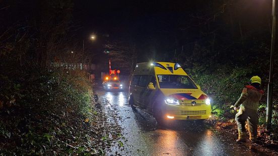 Fietser raakt gewond door omgevallen boom