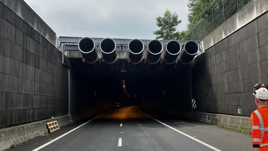 Roertunnel en Tunnel Swalmen dicht tot maandagochtend