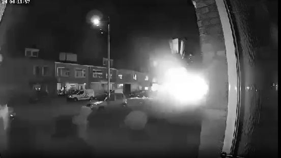 Video: Harde knal en vuurbal bij explosie in Blerick