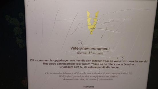 Vernieling monument: verdachte psychiatrisch onderzocht