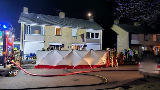 Man overleden bij woningbrand in Sint Joost