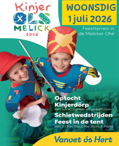 DONDERDAG 2 JULI | 19:00 u | UITZENDING KINJER OLS