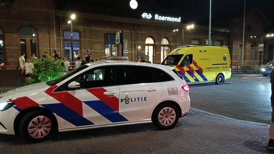 Schrammen bij 'steekpartij' voor station Roermond