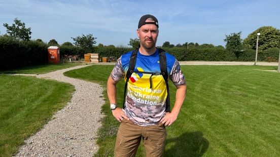 Heldense veteraan loopt 2000 kilometer voor Oekraïense militairen en PTSS-bewustwording