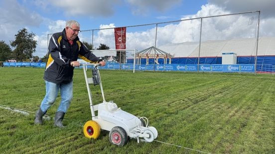 Raar herleeft voetbalgloriejaar 1960 op uniek korenveld: 'Het leeft ontzettend'