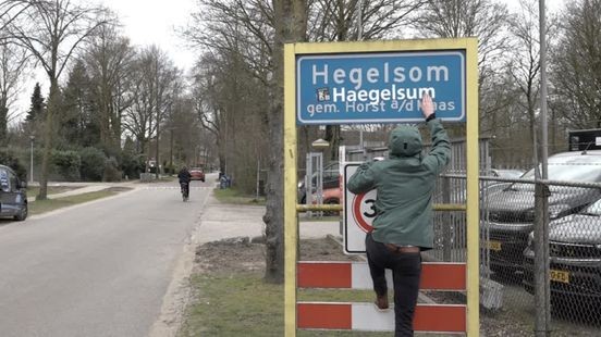 Gemeente verwijdert Limburgse naamstickers van plaatsnaamborden
