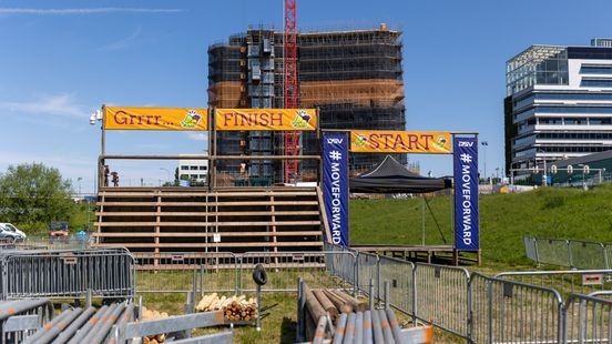 VenloStormt bouwt door natuurgebied tijdens broedseizoen en past parcours aan