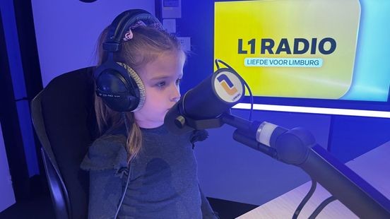 Blinde Elena (7) heeft radiodroom: 'Als ik oud genoeg ben, presenteer ik de Elena-show'